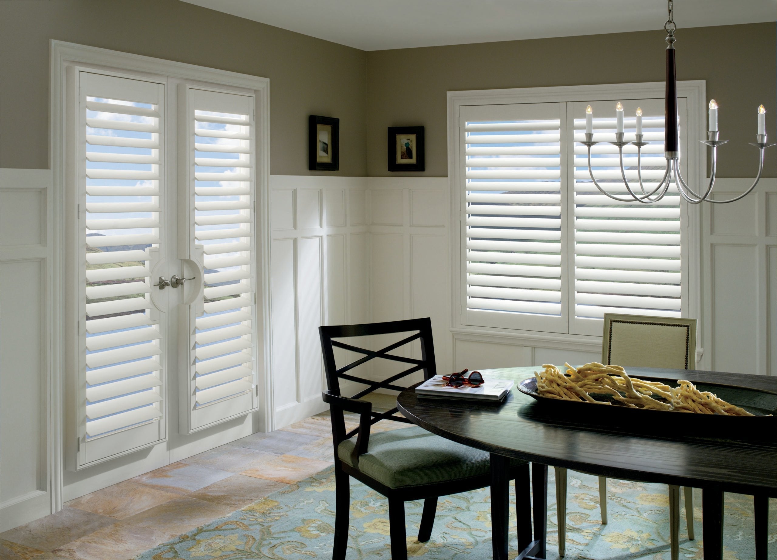 Window Treatments and Coverings for French Doors