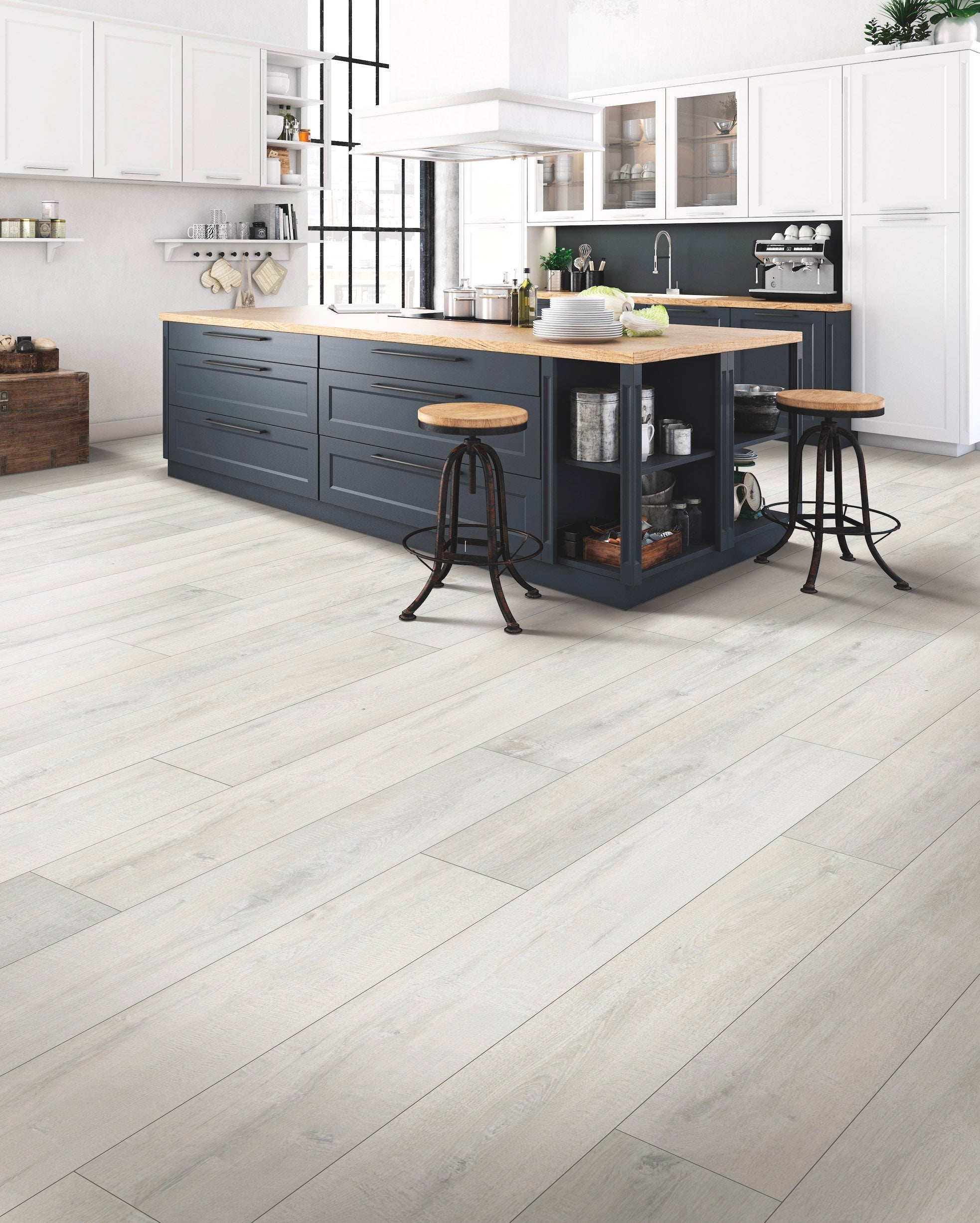 laminate wood kitchen floor