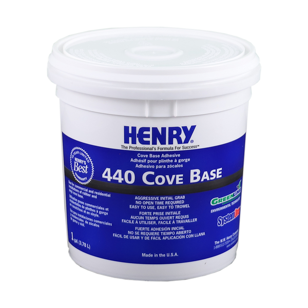 Henry 440 Cove Base Adhesive