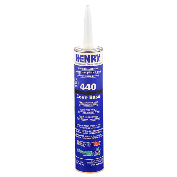 Henry 440 Cove Base Adhesive