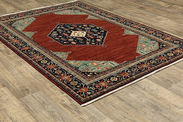 Lilihan Wool Area Rug